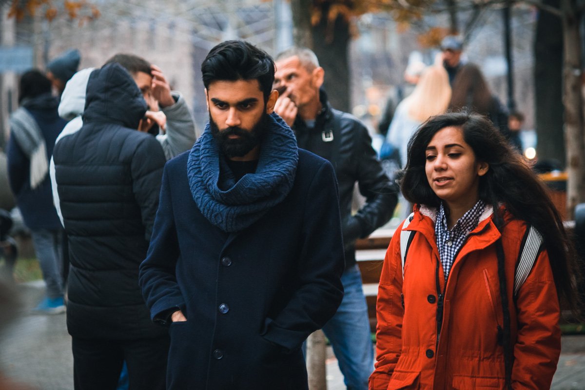 В мыслях о жизни ив мечтах о теплых деньках