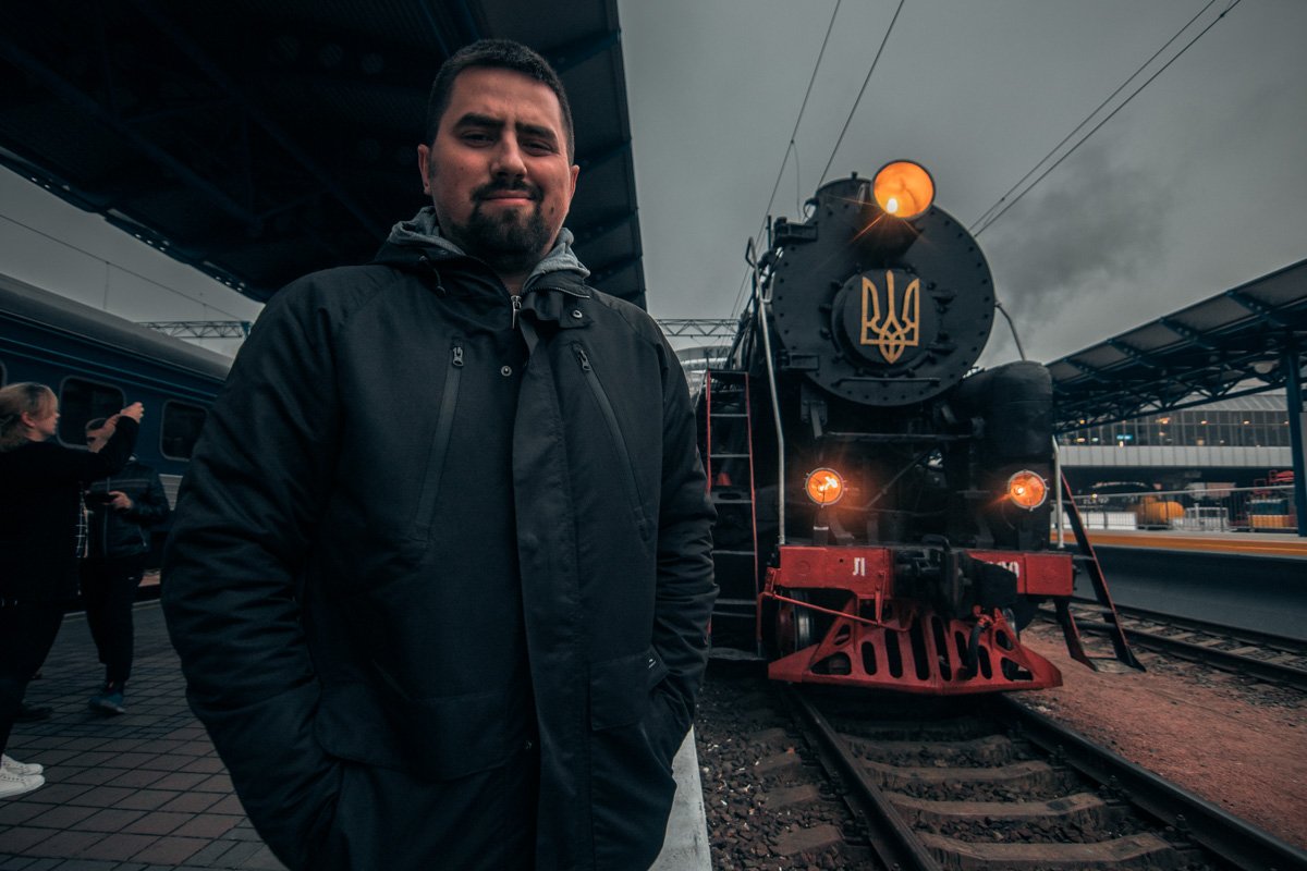 Сфотографироваться с поездом мог любой желающий