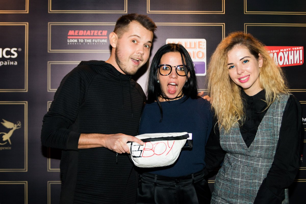 Денис Буданцев (радио NRJ), продюссер Ирина Горовая и теле- и радиоведущая Мила Еремеева