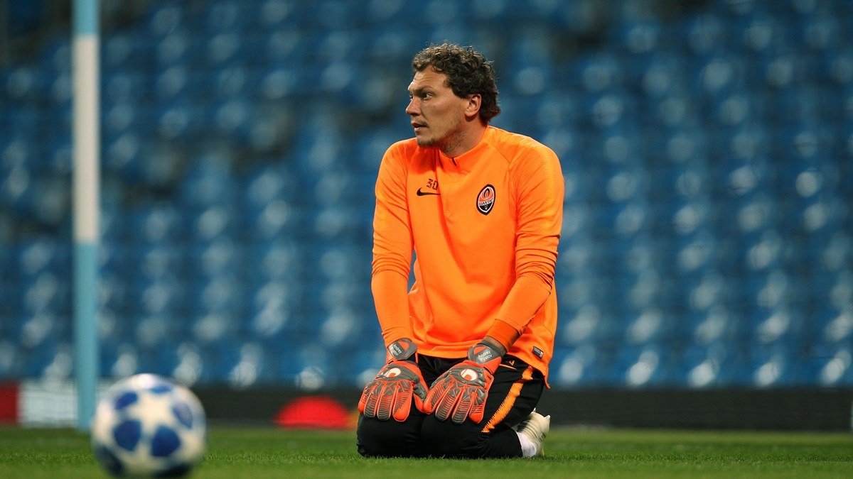 Голкипер "Шахтера" Андрей Пятов готов к матчу