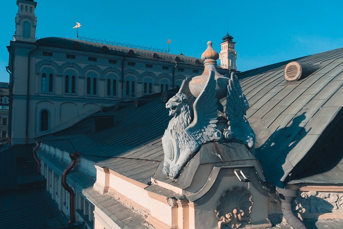 Крылатый лев - символ апостола Марка