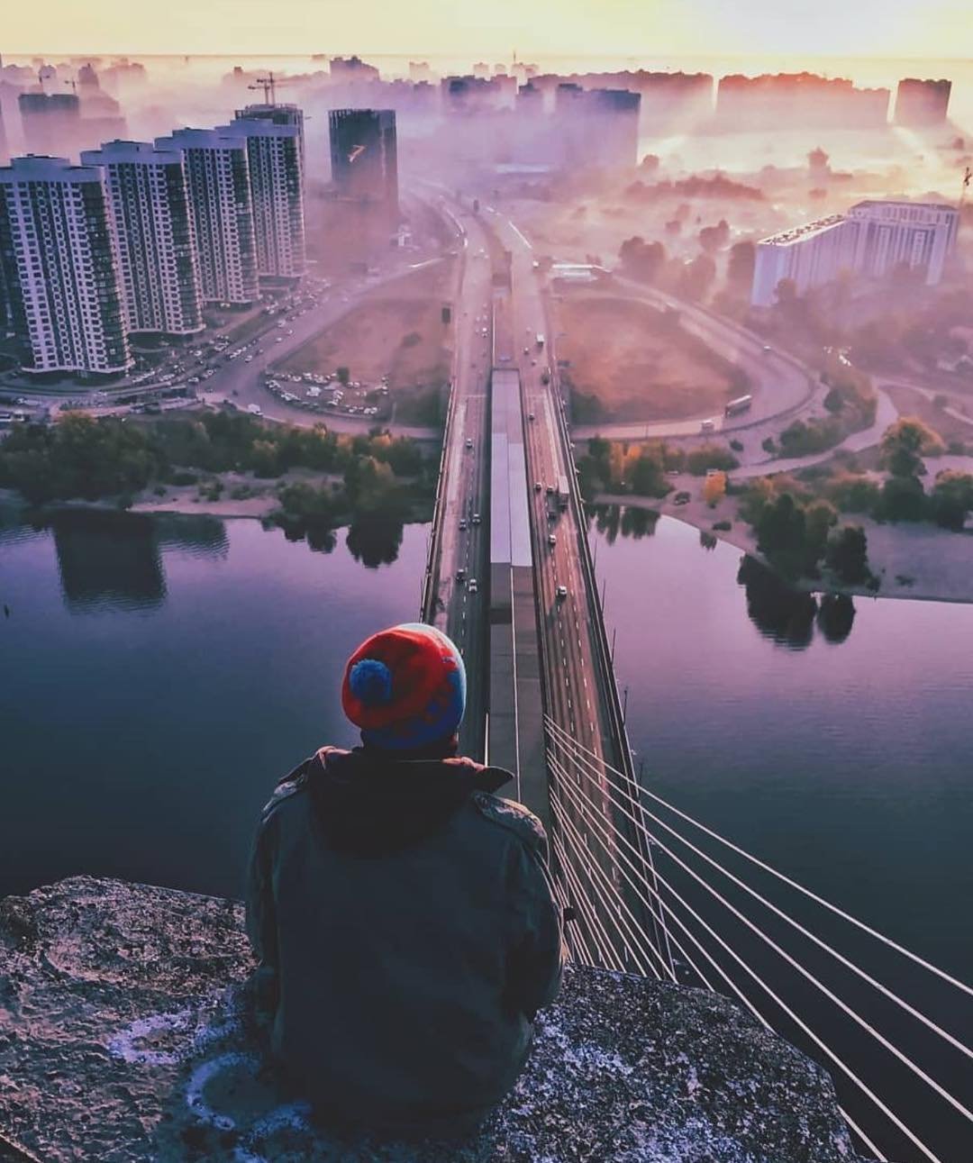 С высоты все кажется еще более загадочным. Фото: @kievwow