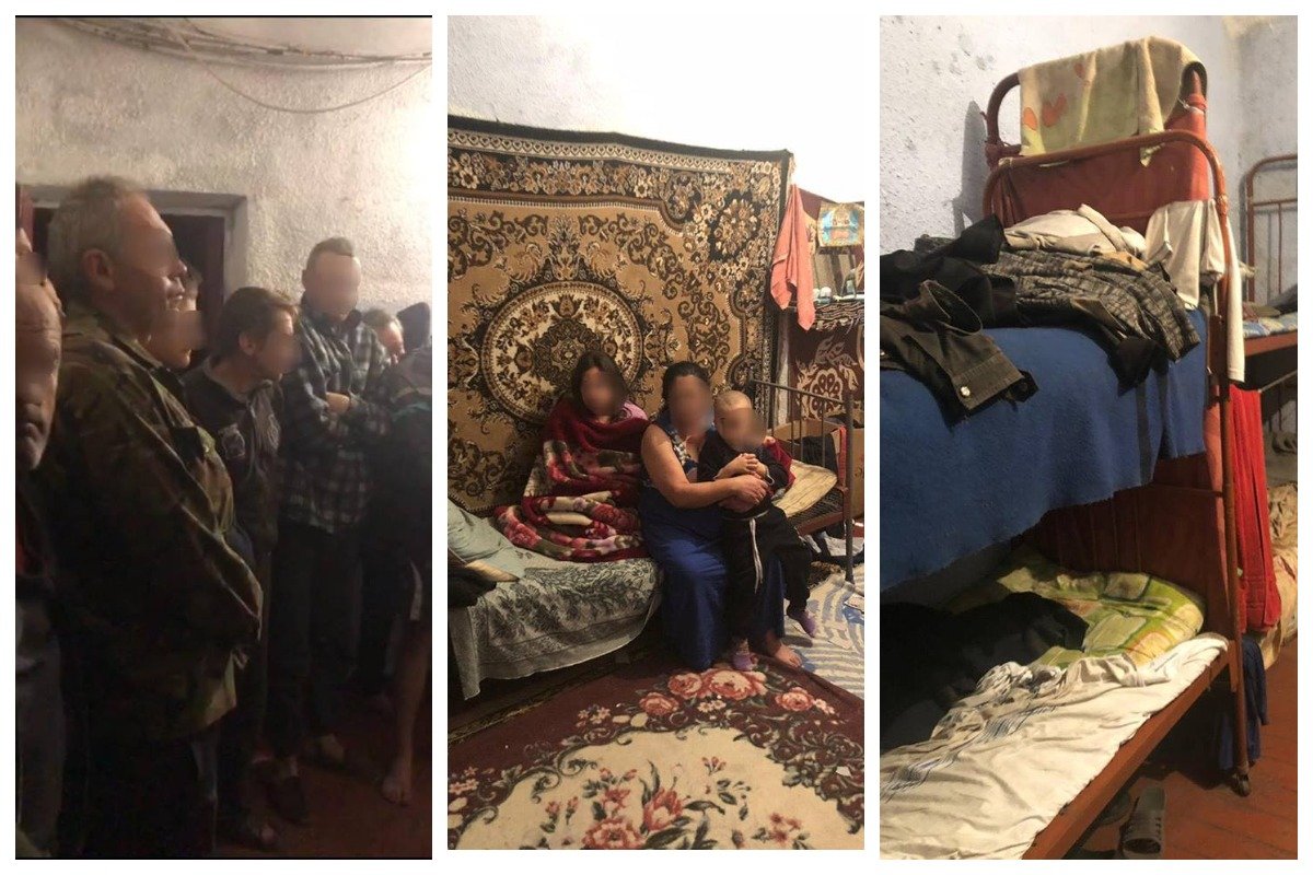 Людей содержали в бараке в условиях антисанитарии