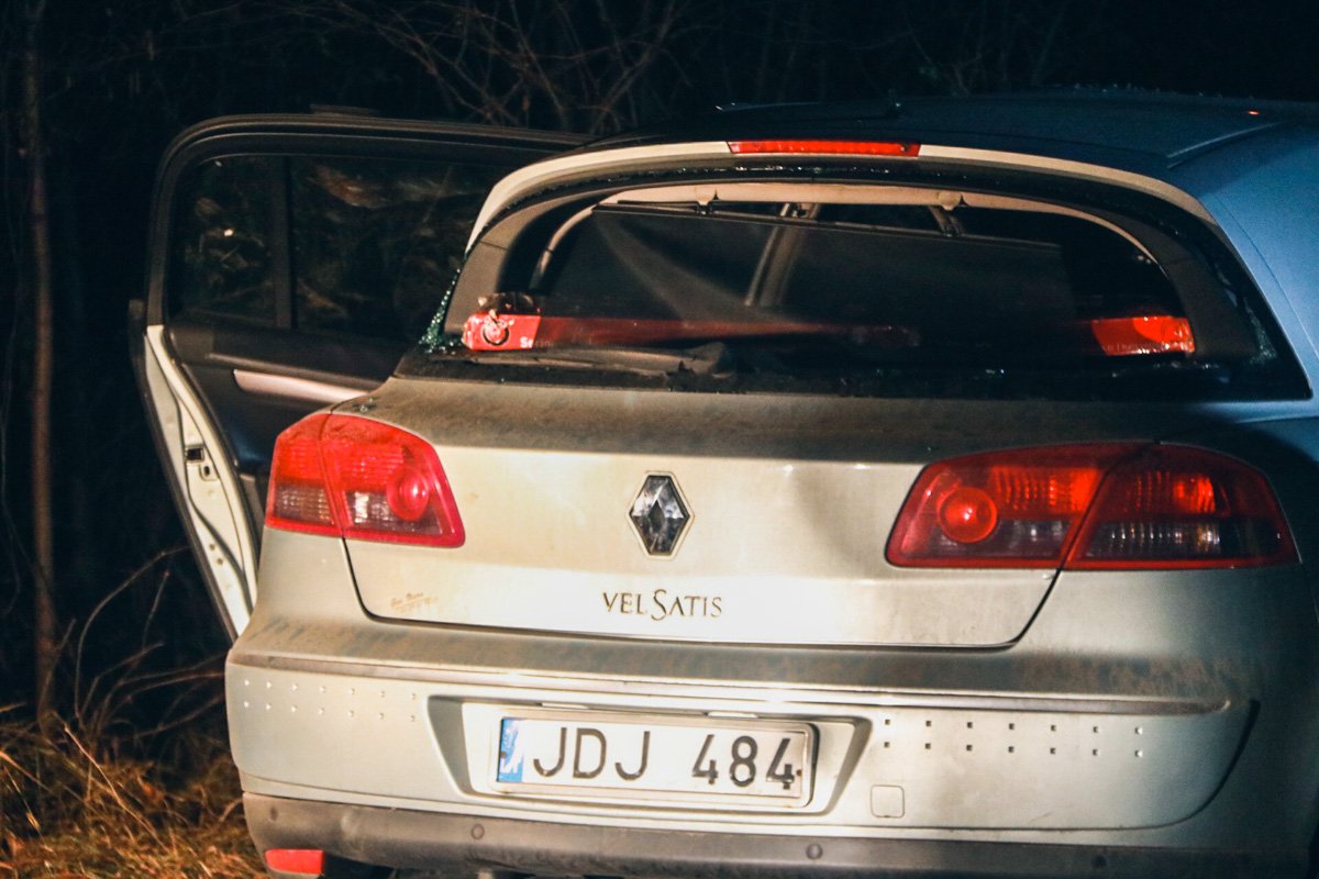 13 ноября в Киеве по адресу улица Богатырская, 30а возле залива обнаружили автомобиль Renault Vel Satis