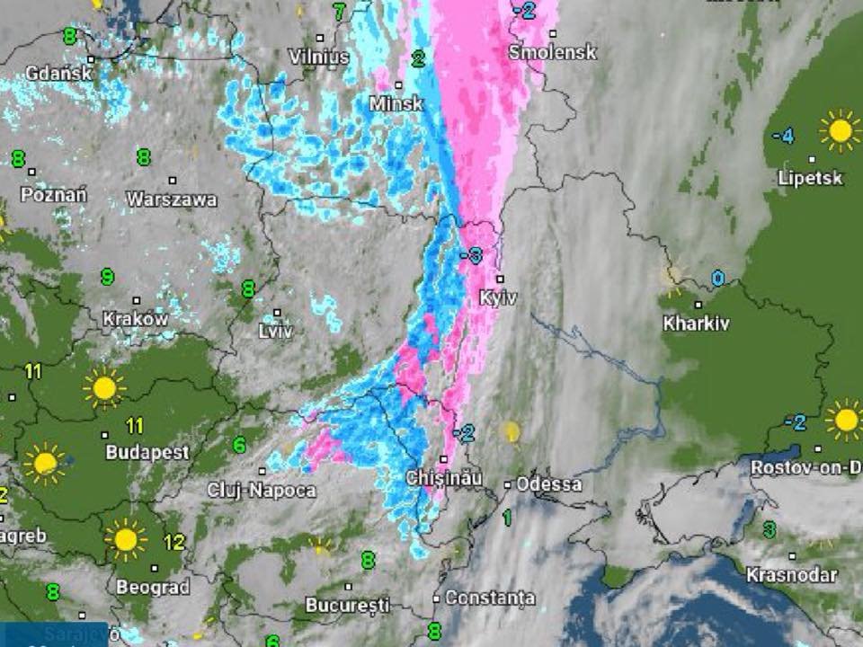 Погода по всей Украине