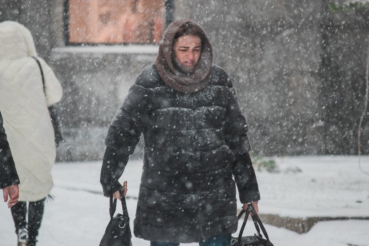 Снежная метель кому-то явно не по душе Снежная метель кому-то явно не по душе