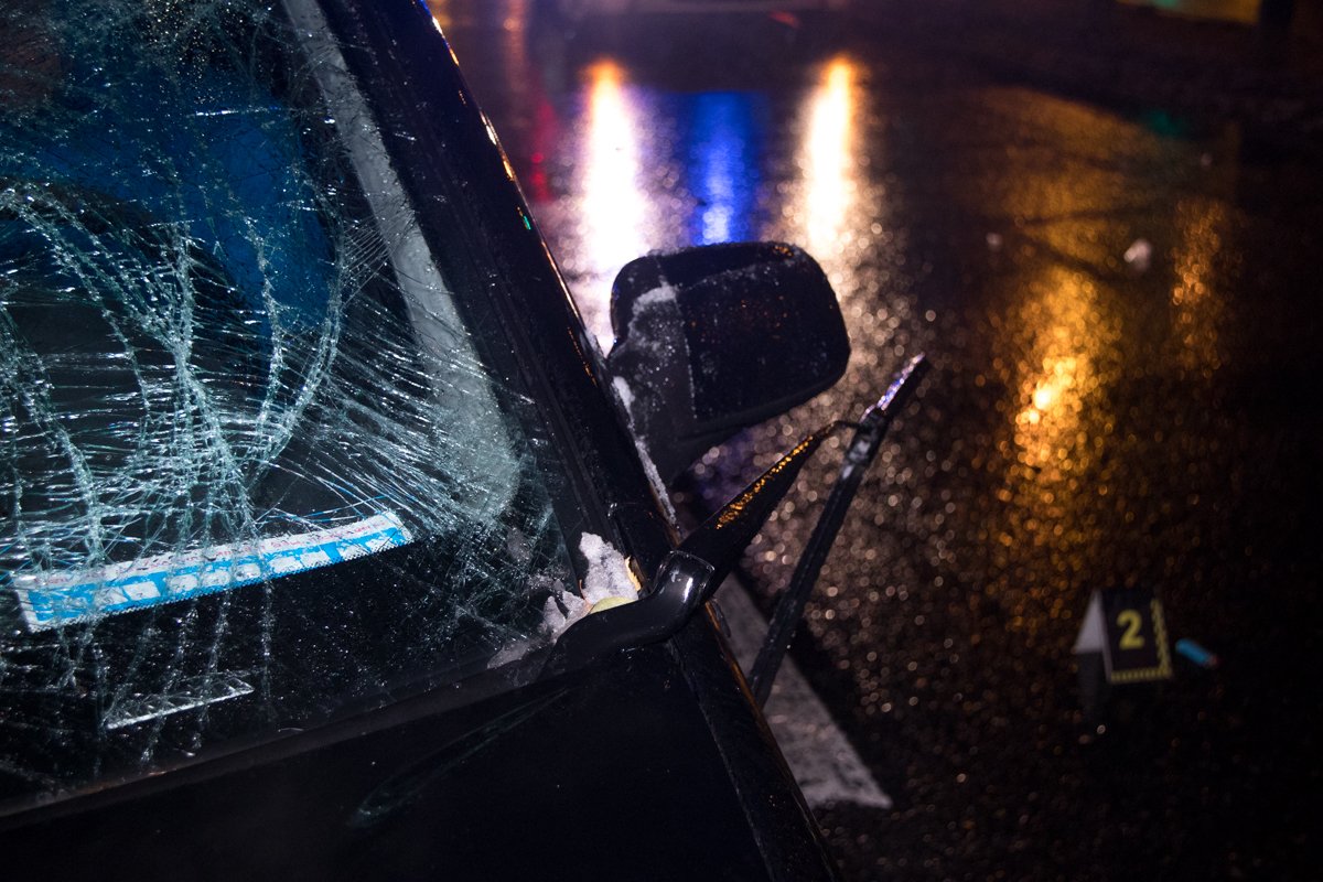 Автомобиль Ford Fiestа сбил пешехода