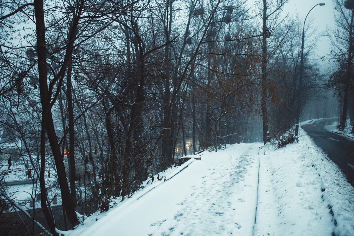 Утро дышит белым холодом Утро дышит белым холодом