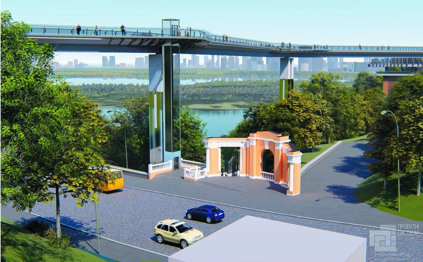 Строение соорудят из бетона, железа и стекла. 