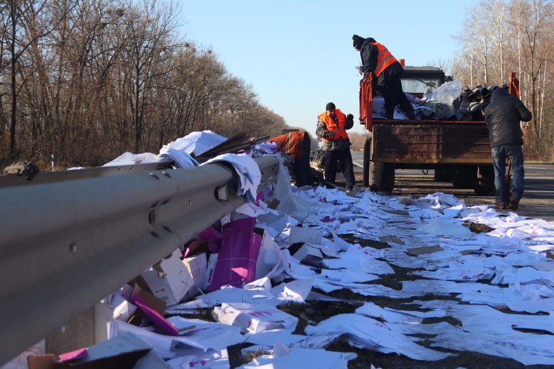 Движение по трассе в сторону Житомира пустили по встречной полосе