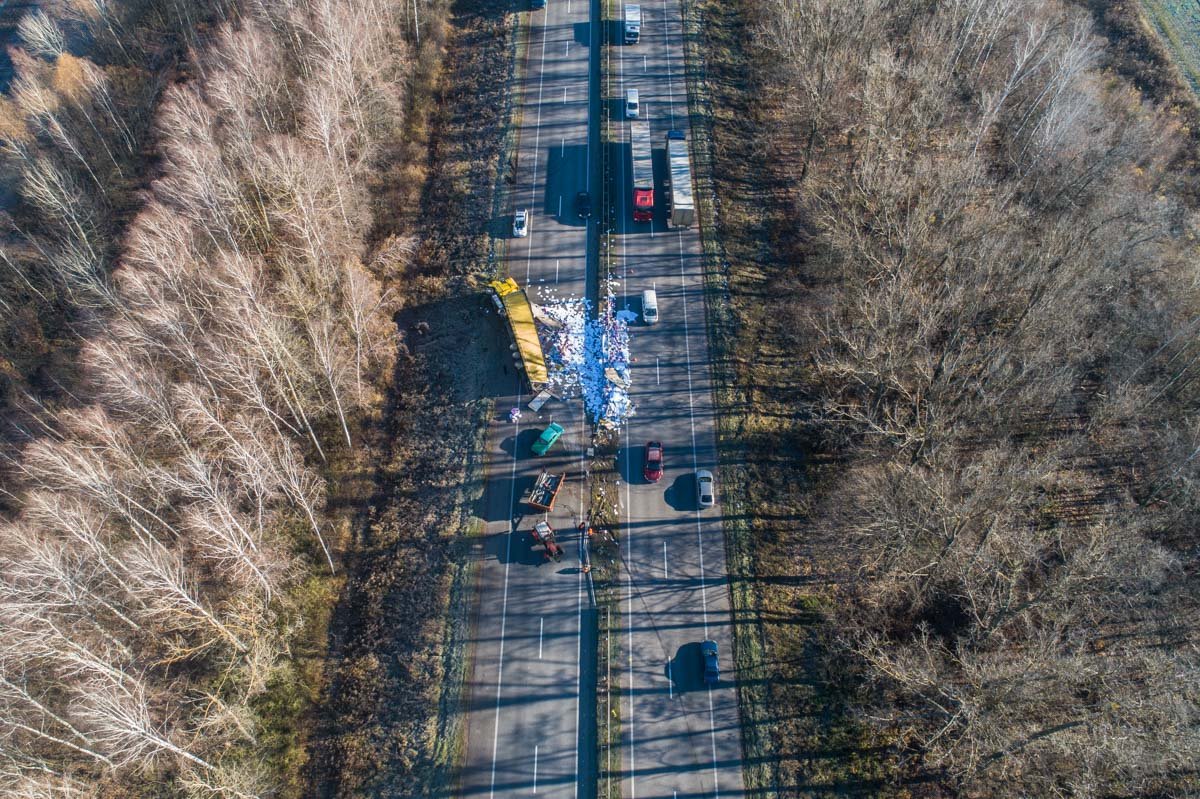 Авария произошла около 6:20