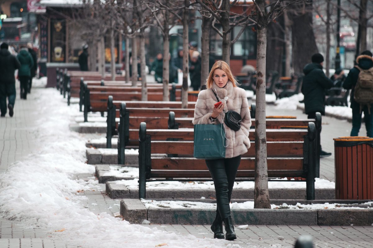 Морозы - шопингу не помеха Морозы - шопингу не помеха