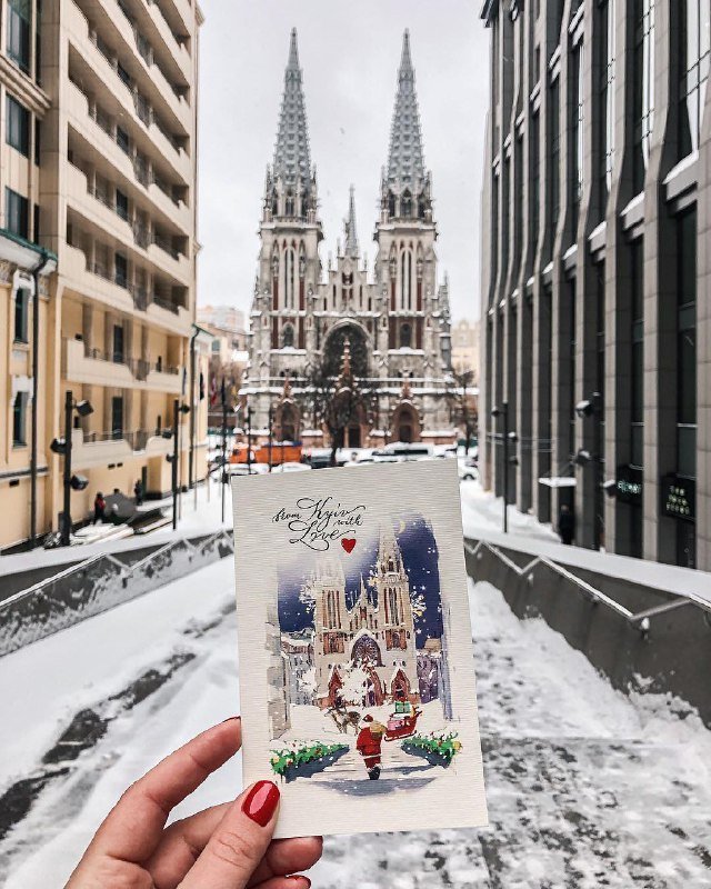 Из снежного Киева с любовью. Фото: @aksioma21 Из снежного Киева с любовью. Фото: @aksioma21