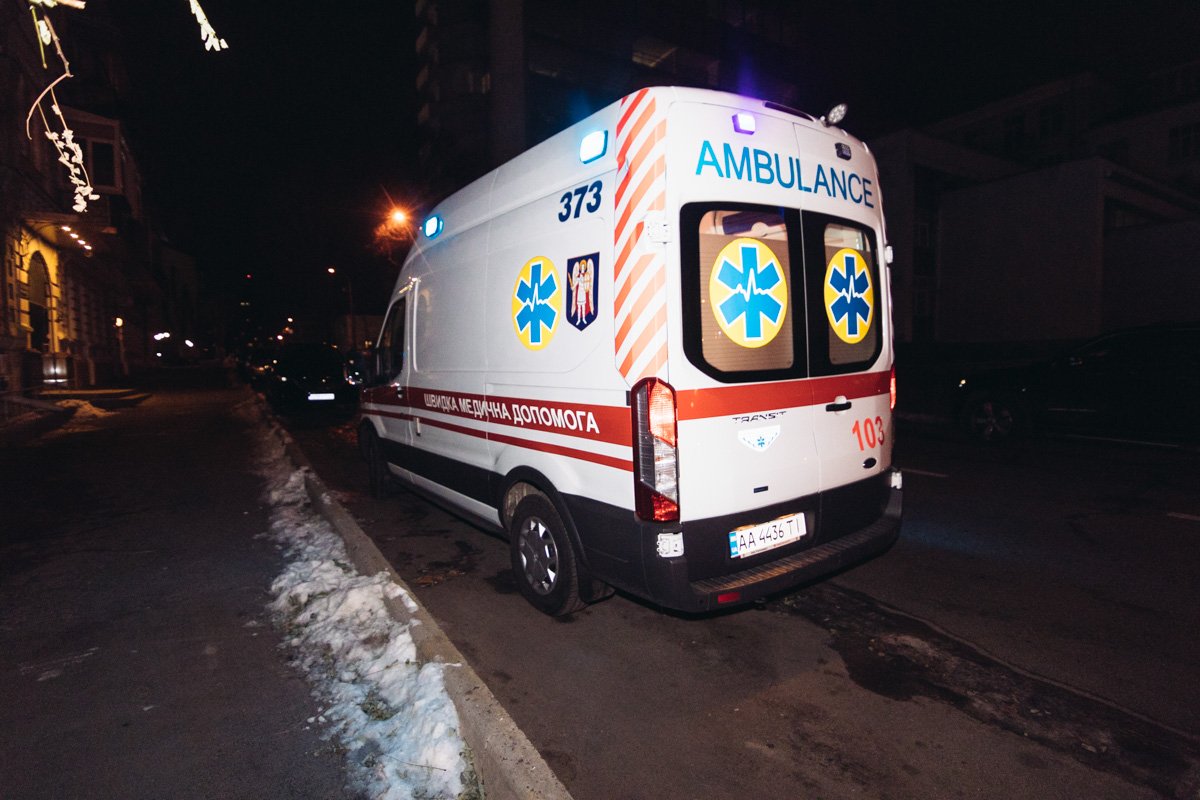 В результате столкновения беременная женщина ударилась животом