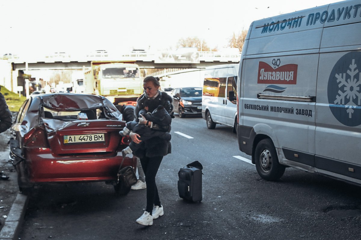 В Aveo находился грудной ребенок