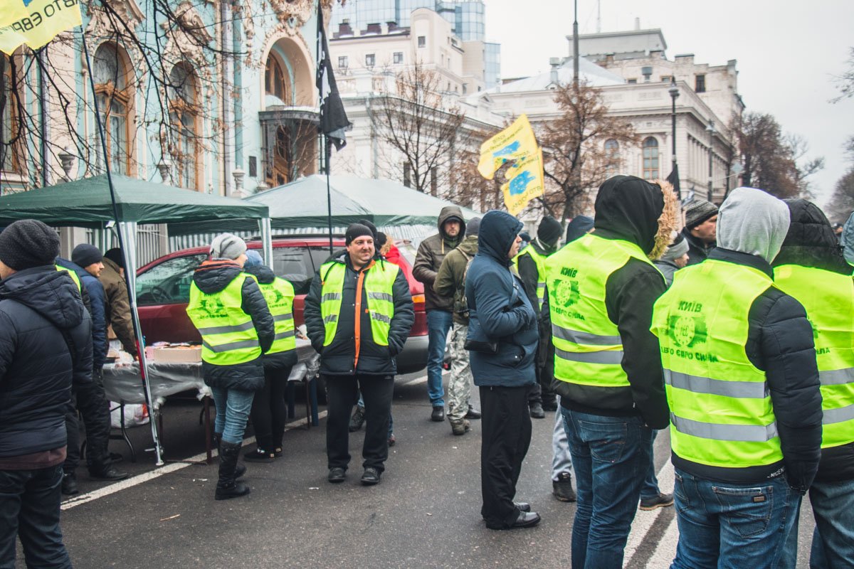 Во время акции Во время акции
