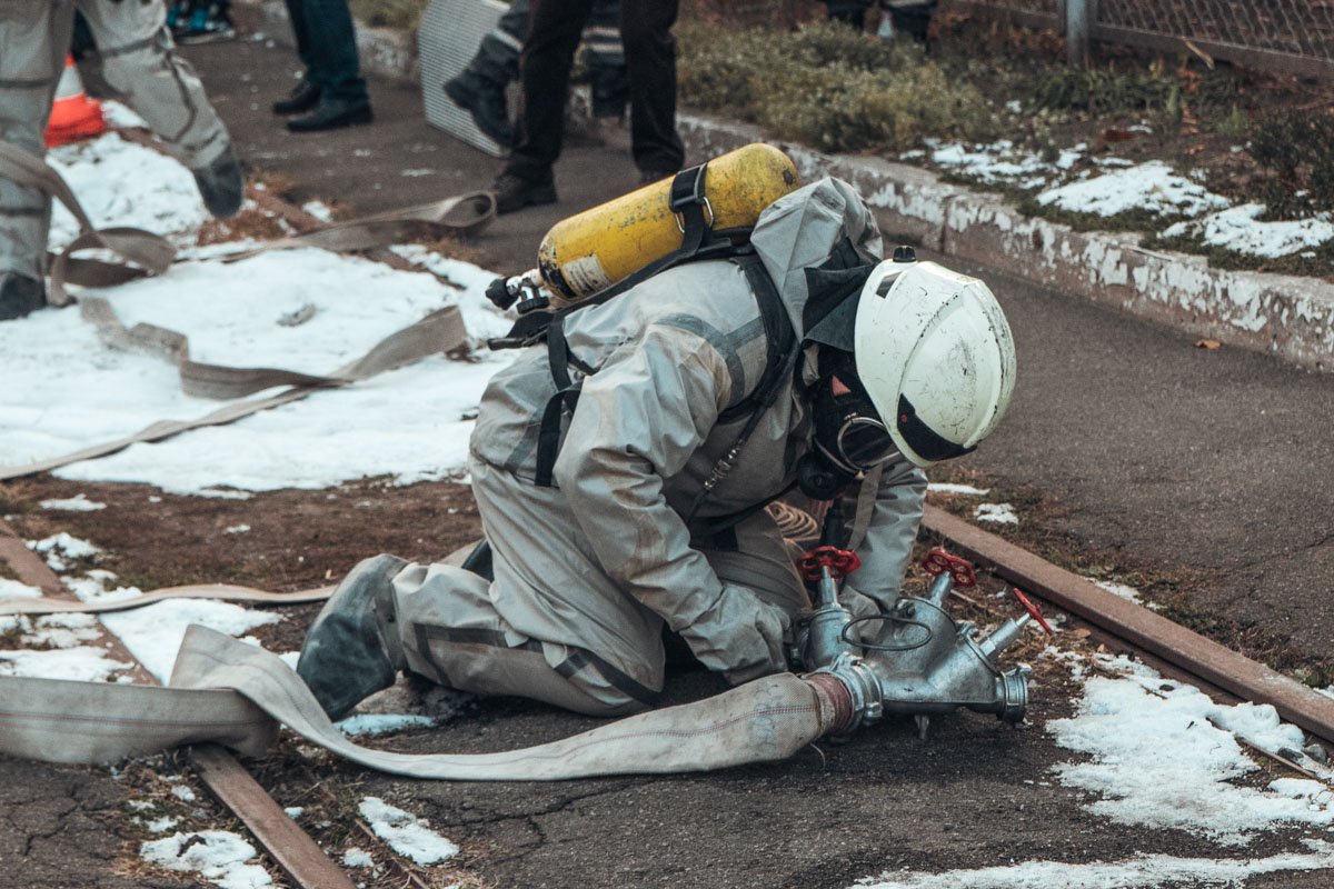 Спасатели действовали четко и слаженно