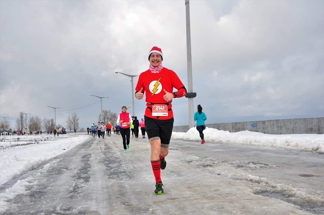 Почти полумарафон в новогоднюю ночь. А вам слабо?
