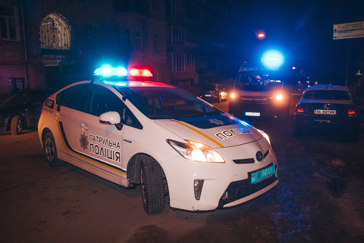 На время работы спасателей движение по Олеся Гончара было ограничено