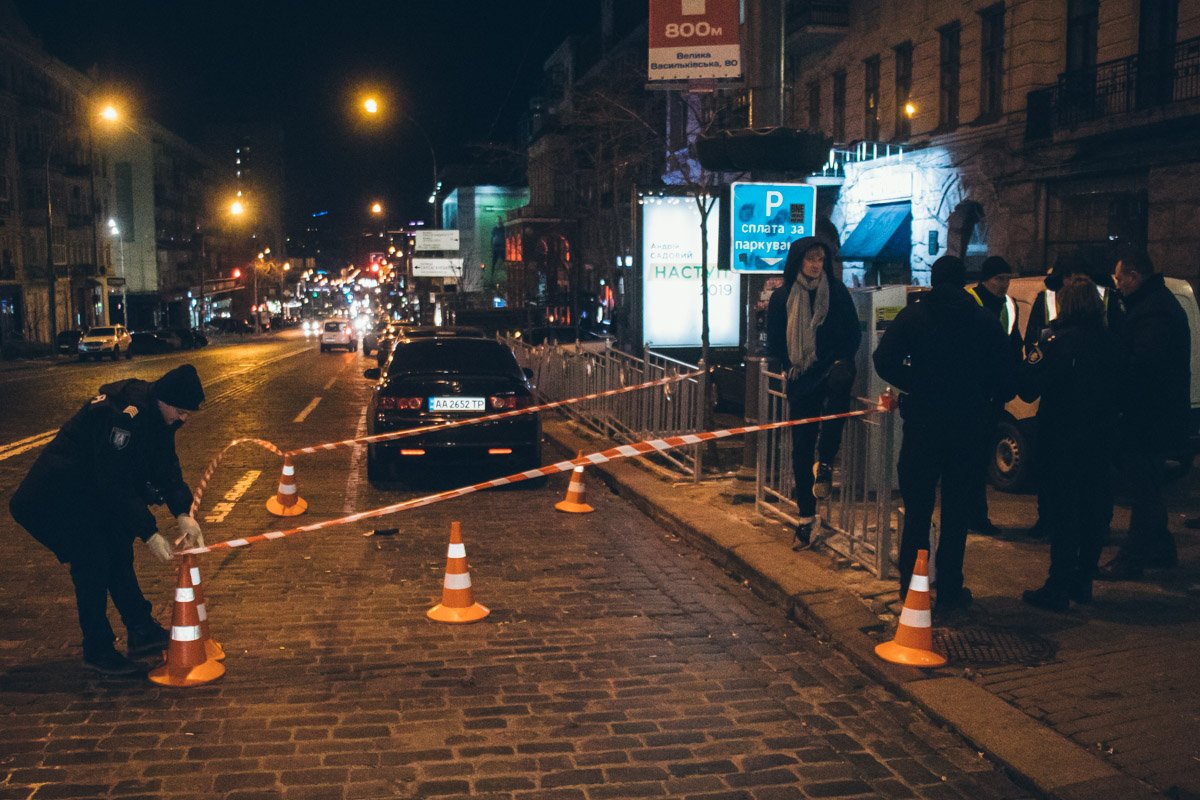 Ночью в Киеве произошла стрельба