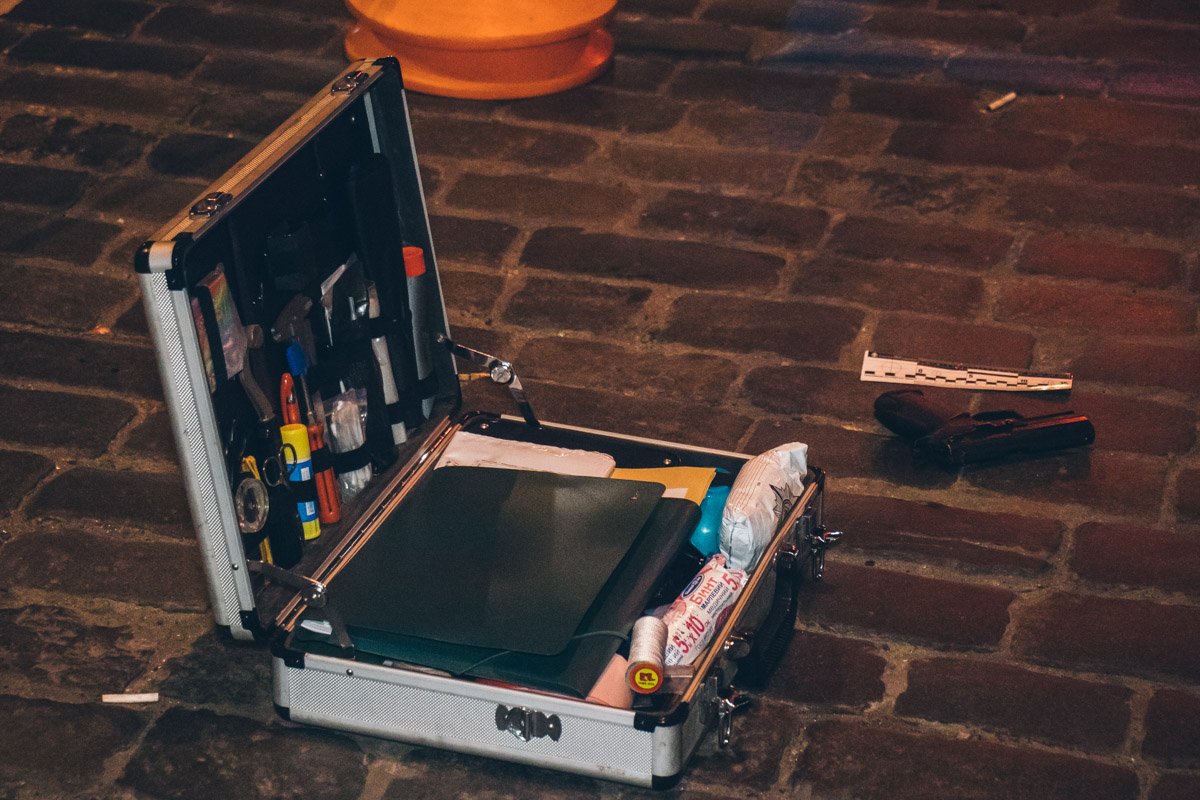 На месте работали правоохранители 