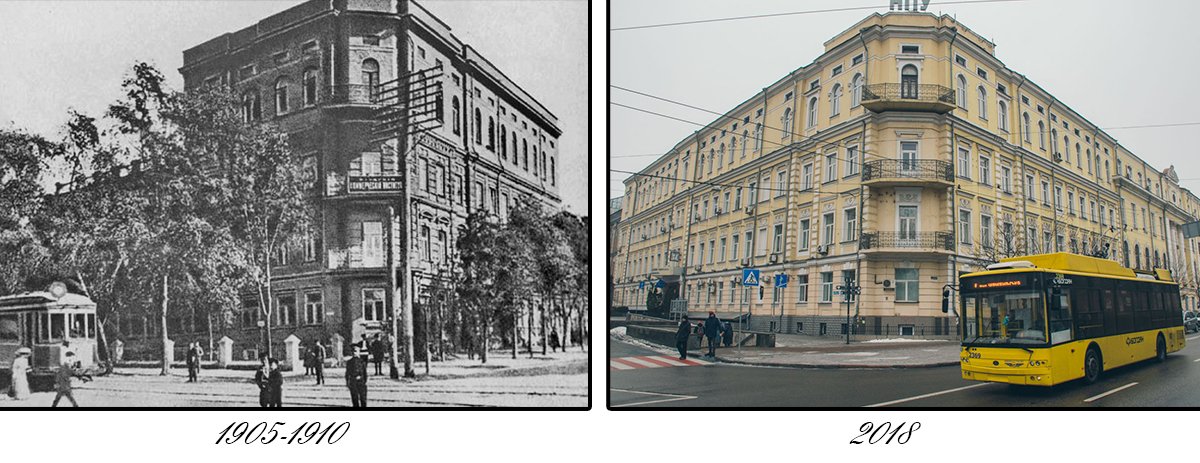 Сегодня трамваи по бульвару не ходят, их заменили троллейбусы