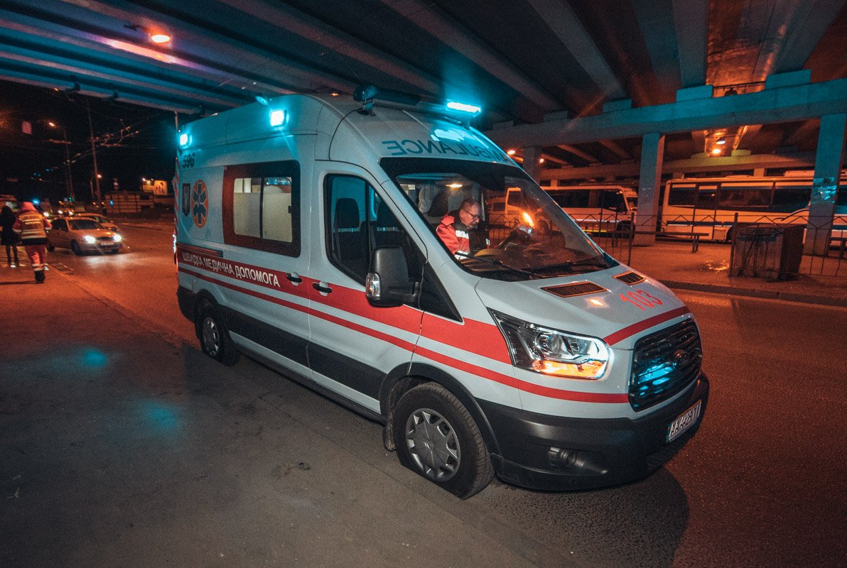 Водитель Skoda получил сотрясение головного мозга