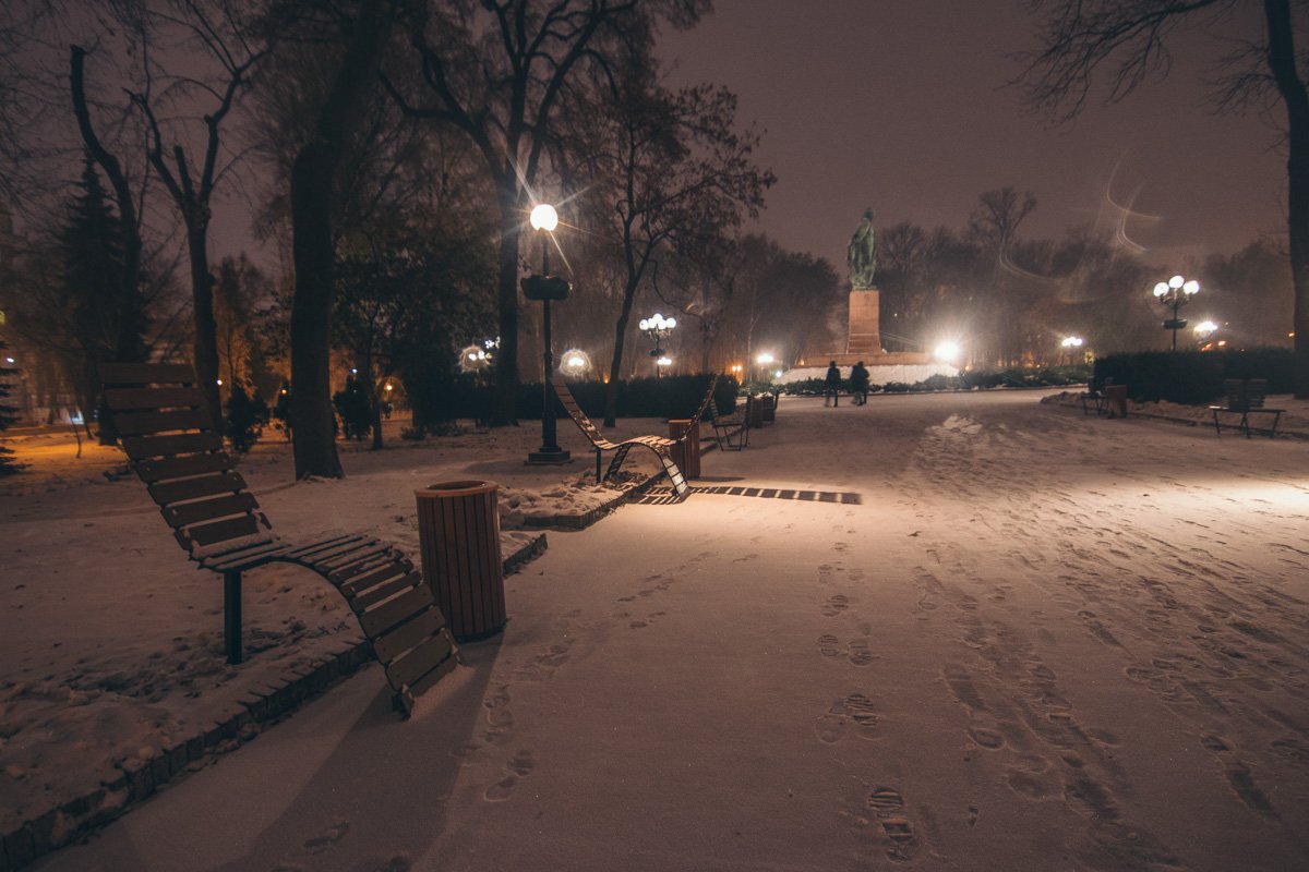 Под снегом Киев стал еще прекраснее Под снегом Киев стал еще прекраснее