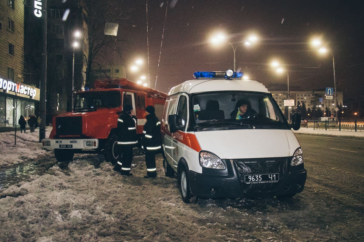 К счастью, никто из жителей дома не пострадал