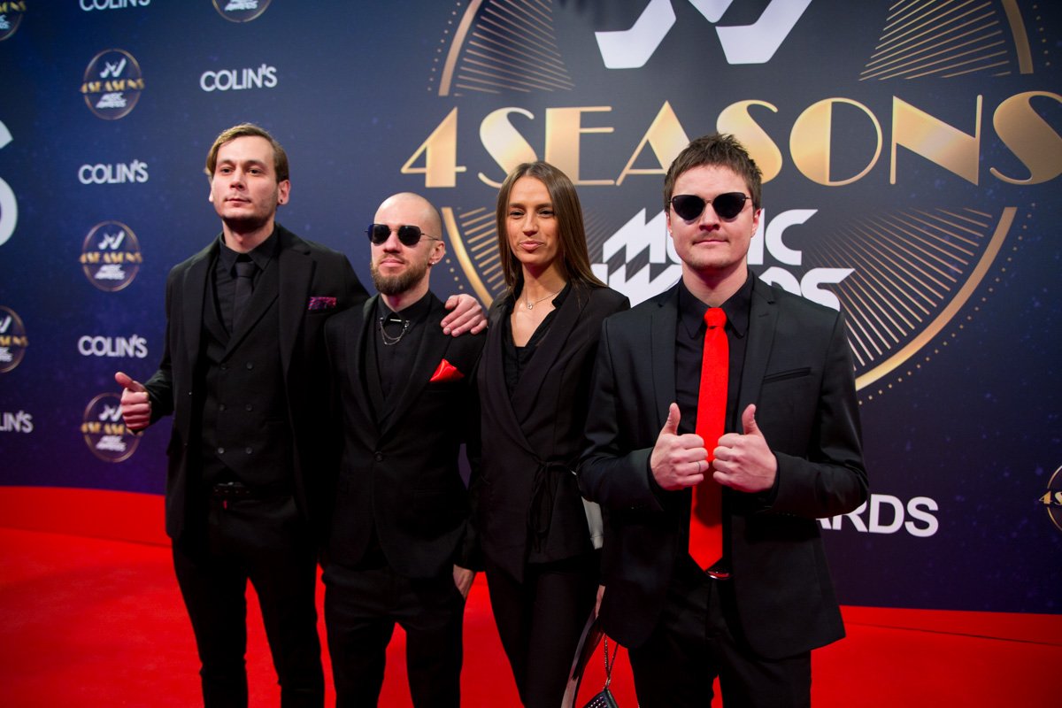 Группа O.torvald с менеджером Юлией