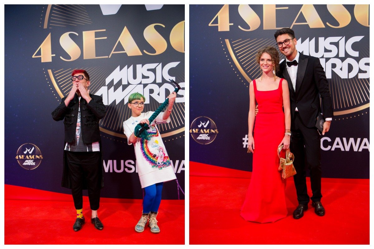 Бизнесмен Гарик Корогородский с дочерью и блоггер Леонид Мартынчик с Валерией Гуземой 