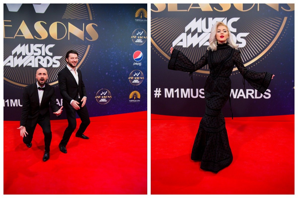 Группа "Авиатор" и роскошная телеведущая Елена Филонова