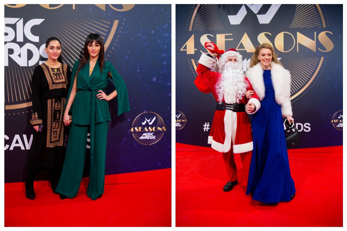 Сестры Лиза и Роза Аль Намри и Диля с Анной Заклецкой