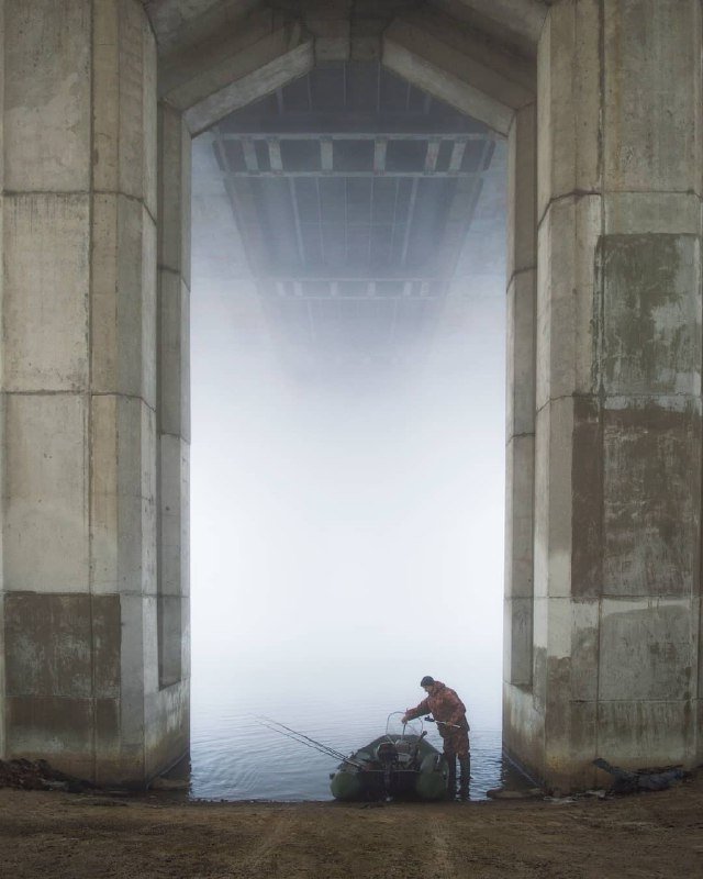 И рыбалка может вдохновлять. Фото: @sooba_booba И рыбалка может вдохновлять. Фото: @sooba_booba