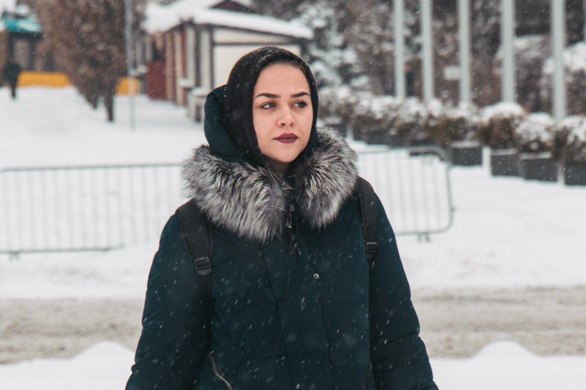 Первый день зимы порадовал снежком