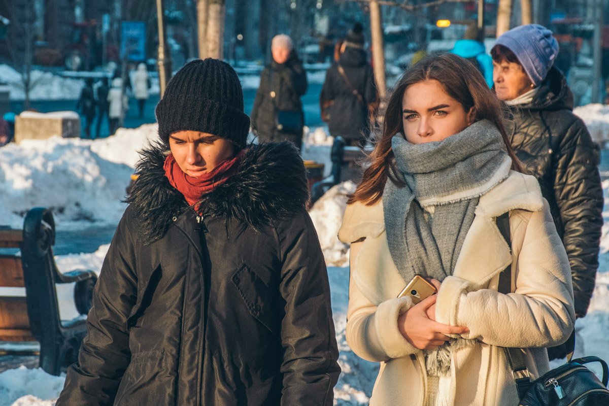 Если тепло укутаться, то вы точно не замерзнете во время прогулки по городу Если тепло укутаться, то вы точно не замерзнете во время прогулки по городу