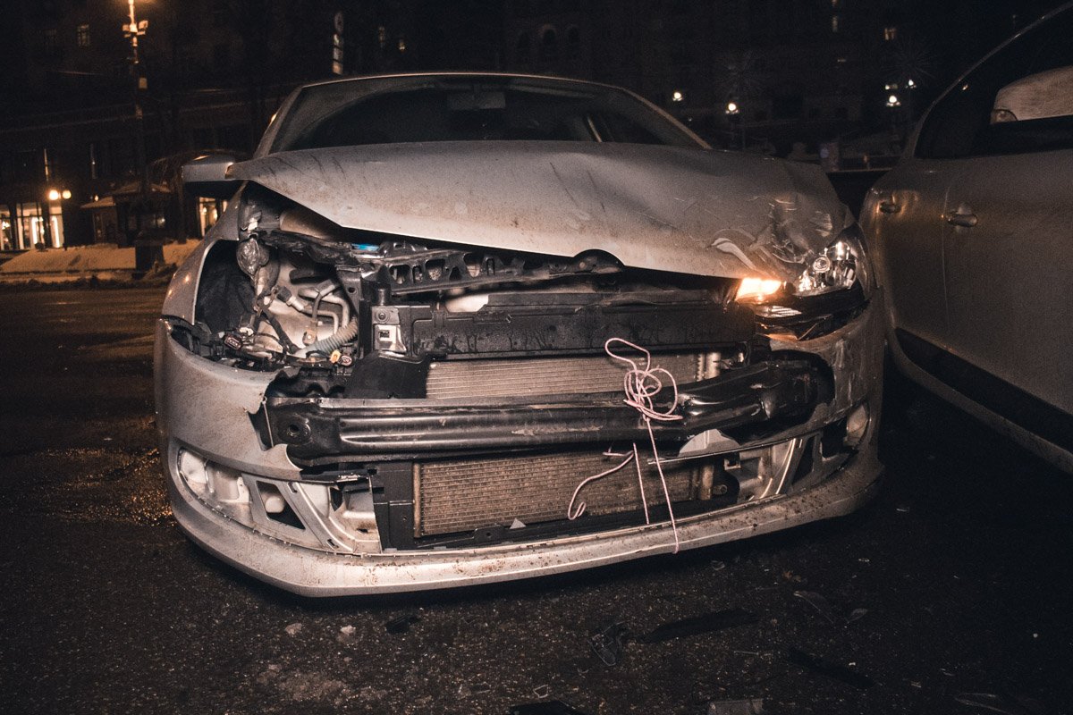 В результате аварии никто не пострадал