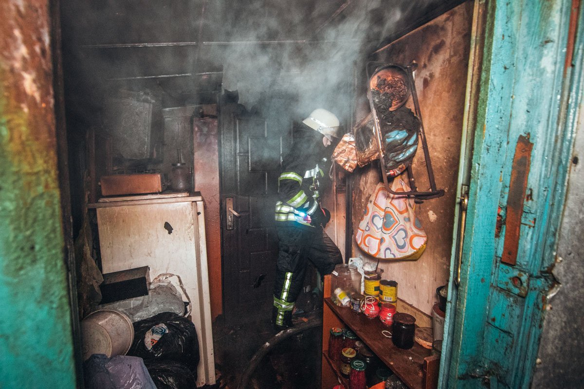 Горела летняя кухня частного дома Горела летняя кухня частного дома