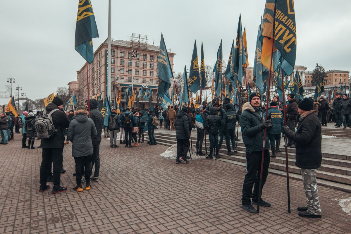 После Майдана Нацкорпус выдвинулся на Банковую
