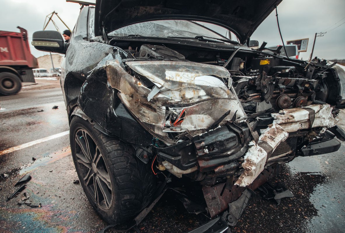 Движение по улице затрудненно 