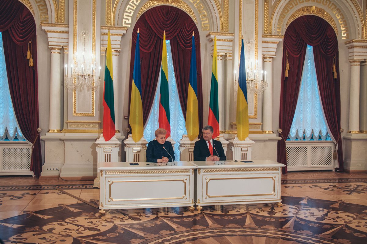 Президенты Украины и Литвы сделали ряд заявлений 