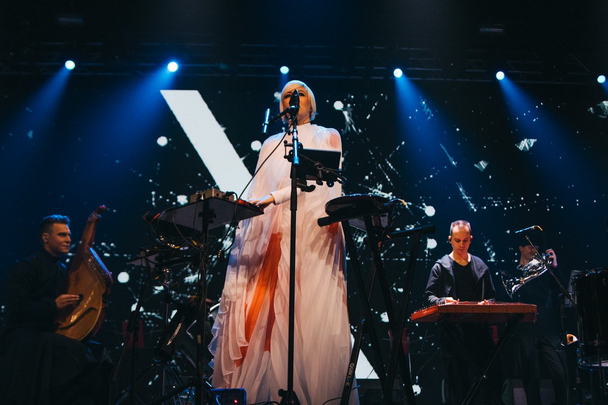 Певица презентовала в столице свой свежий альбом MOZAЇKA и специальное визуальное шоу к нему в сопровождении оркестра НАОНИ