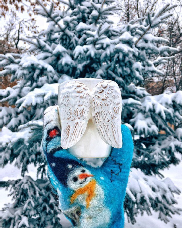 Выпьем же чашечку какао за красивейшую зиму. Дзынь! Фото: @i.akhvatkina