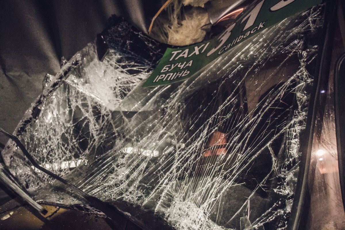 За рулем маршрутки находился пожилой водитель