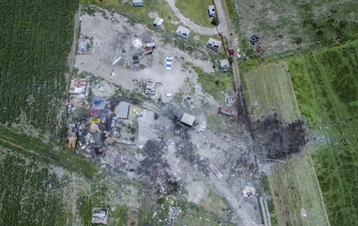 В Мексике в церкви произошел взрыв