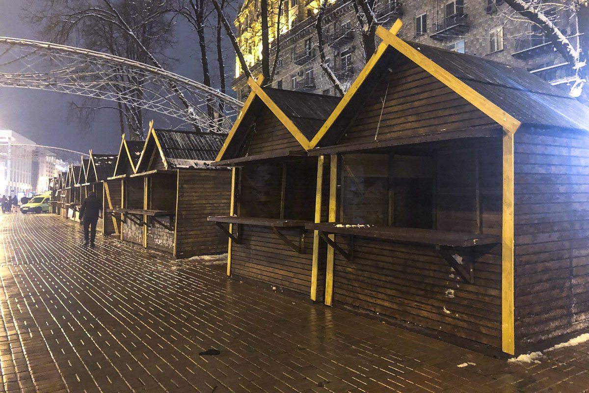 Торговые ряды станут частью праздничного городка