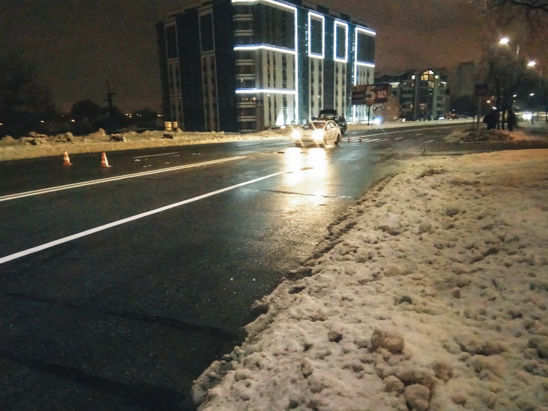 Наезд случился на пешеходной переходе Наезд случился на пешеходной переходе