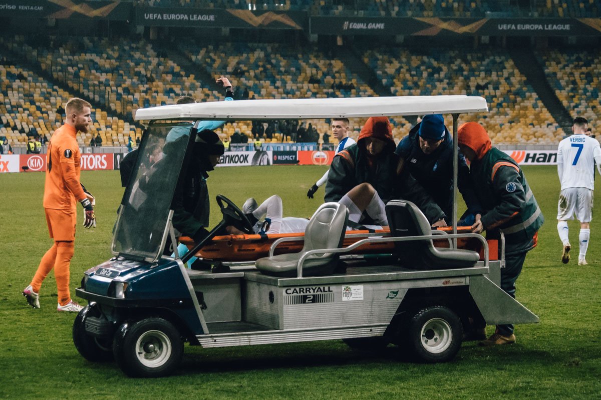 Киевляне начали уступать в счете с самого начала игры