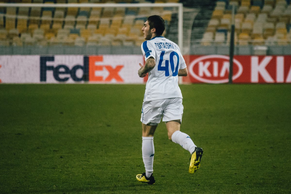 18-летний Цитаишвили дебютировал в ЛЕ и показал себя с лучшей стороны