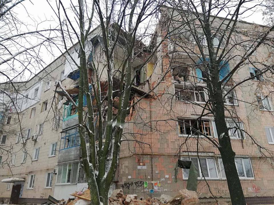 Газ взорвался в 09:20 в Фастове по улице Садовая, 10